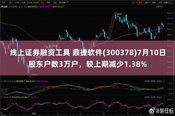 线上证券融资工具 鼎捷软件(300378)7月10日股东户数3万户，较上期减少1.38%