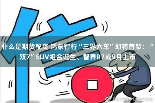 什么是期货配资 鸿蒙智行“三界六车”即将首聚：“双7”SUV组合诞生、智界R7或9月上市