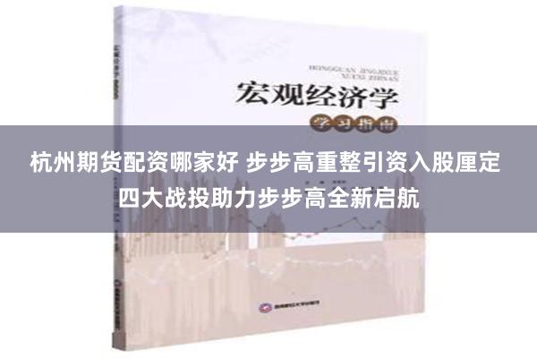 杭州期货配资哪家好 步步高重整引资入股厘定 四大战投助力步步高全新启航